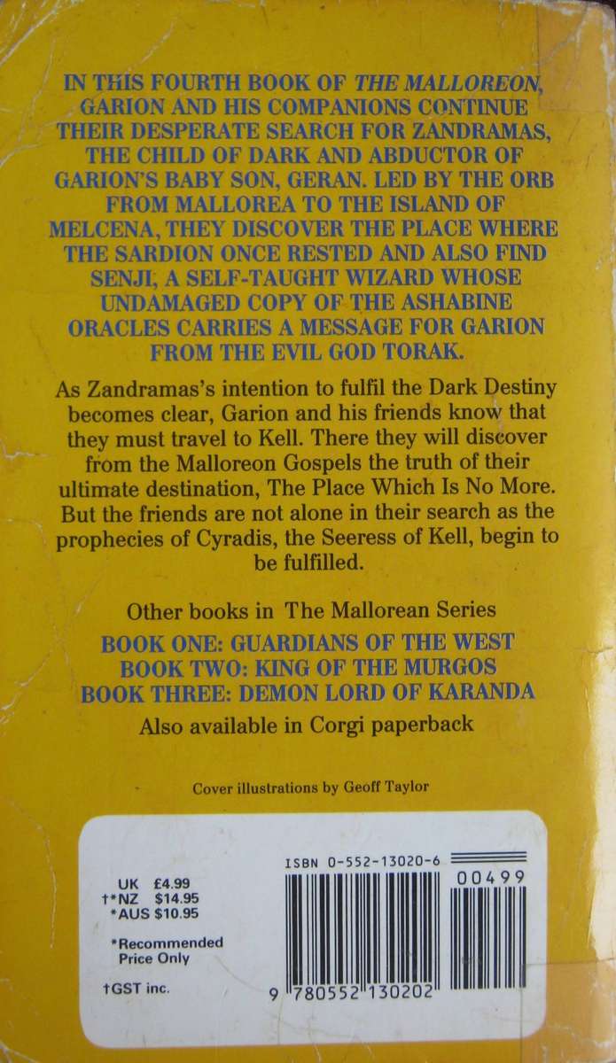 Sorceress of Darshiva David Eddinigs