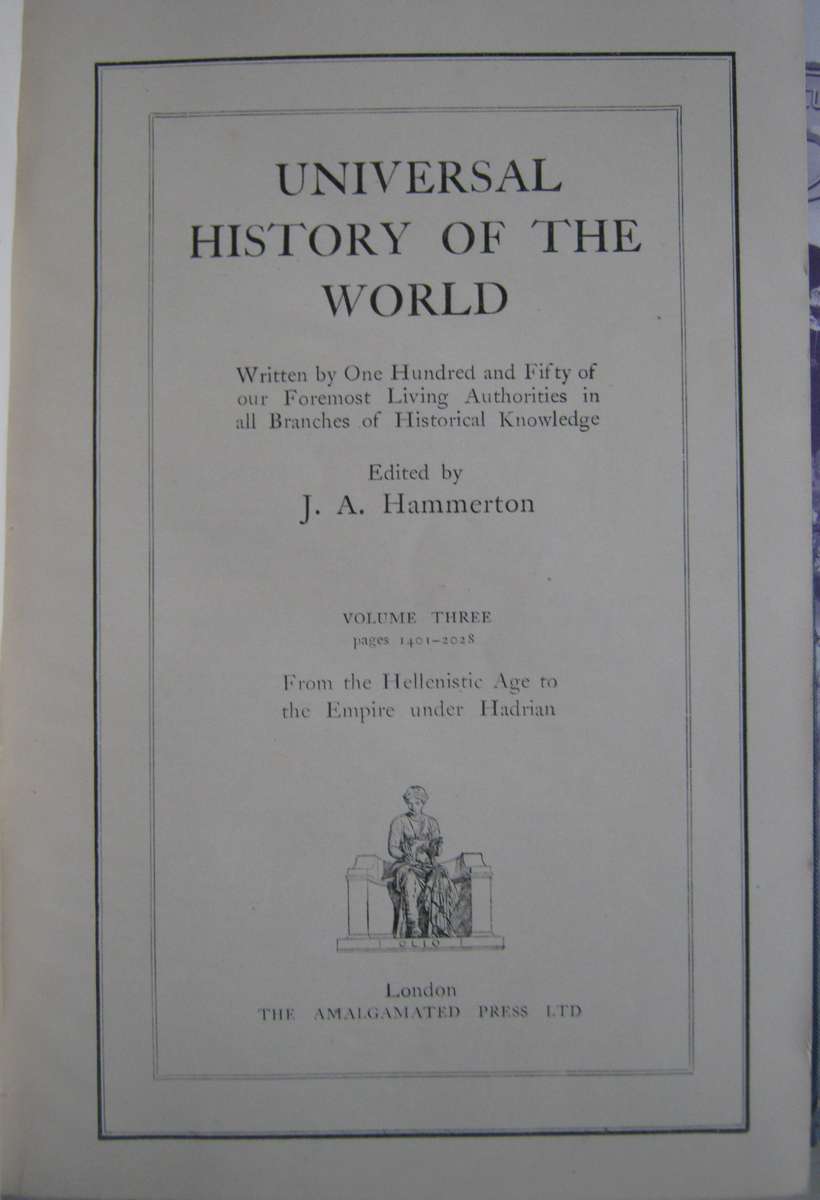 Universal History of the World - 5 Volumes  Fully Illustrated