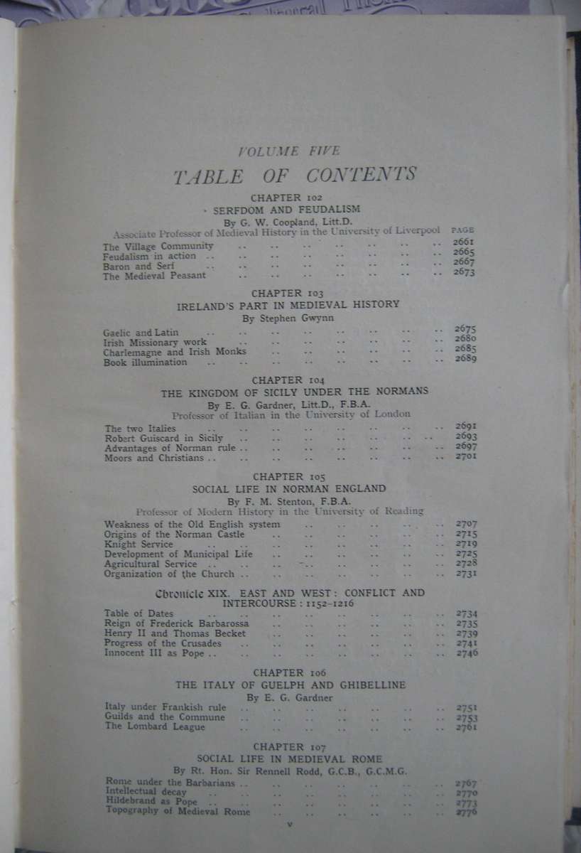 Universal History of the World - 5 Volumes  Fully Illustrated