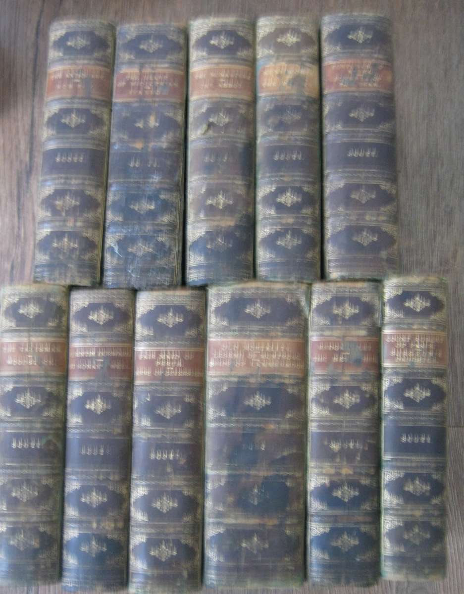 Sir Walter Scott Works - 11 Volume Set