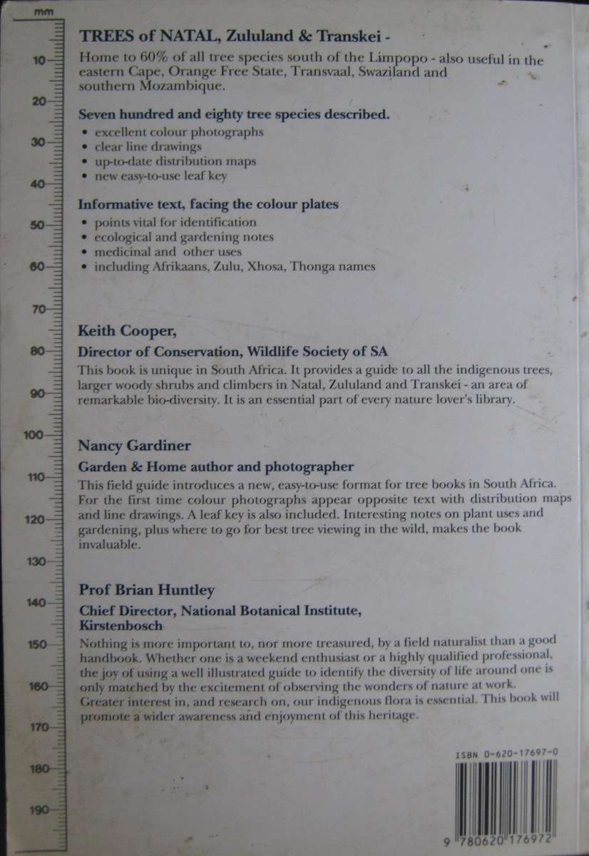 The Complete Field Guide to Trees of Natal, Zululand & Transkei