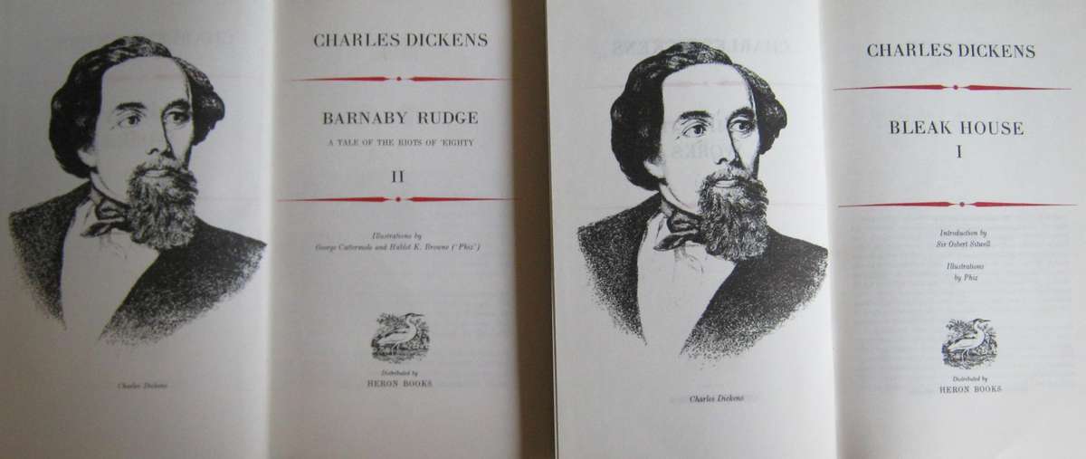 Charles Dickens Complete Works Centennial Edition  Set of 22 Volumes