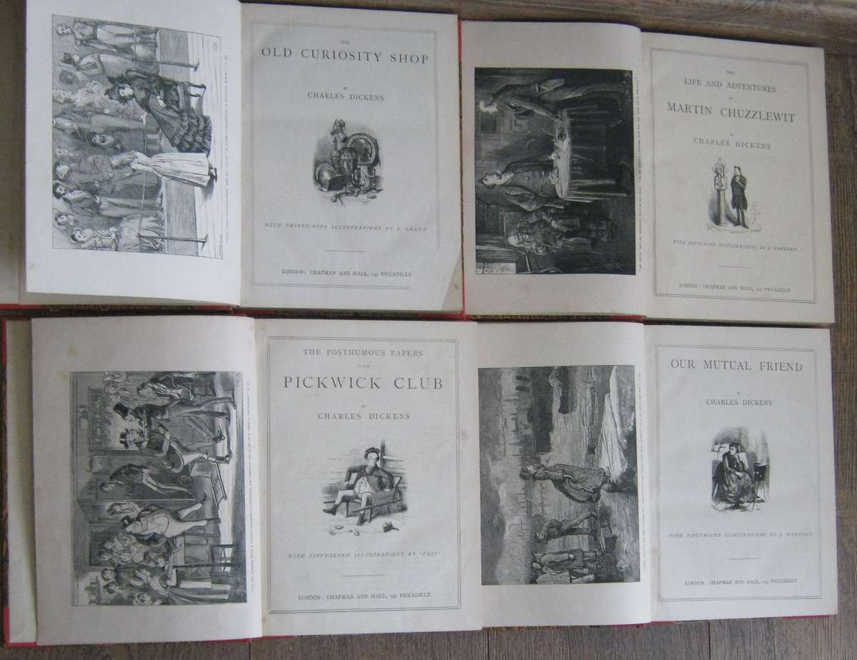 Charles Dickens Works - 14 Volume Set. Fully Illustrated.