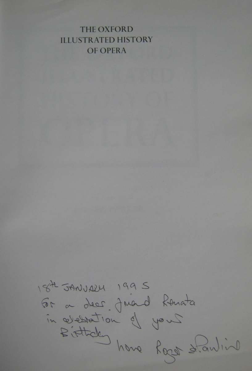 The Oxford Illustrated History of Opera Edited by Roger Parker