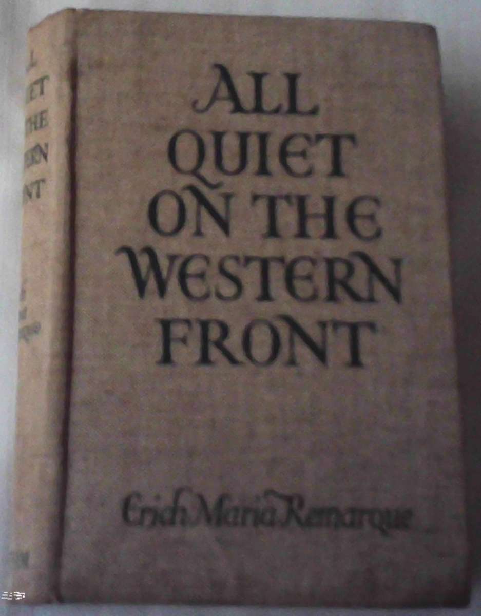 All Quiet On The Western Front Erich Maria Remarque