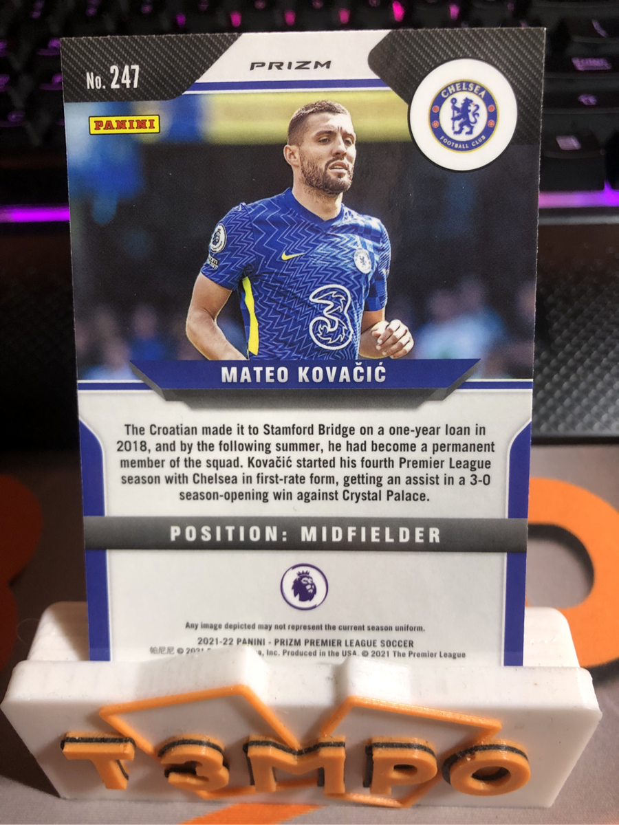 Kovacic REFRACTOR 2022 Prizm soccer trading card