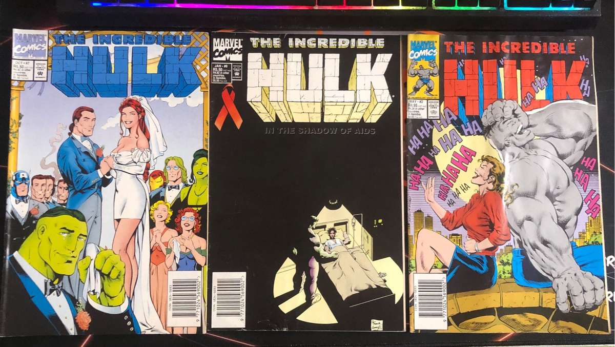 The Incredible HULK #2,#7 & #9 1994 Comic book BUNDLE of 3