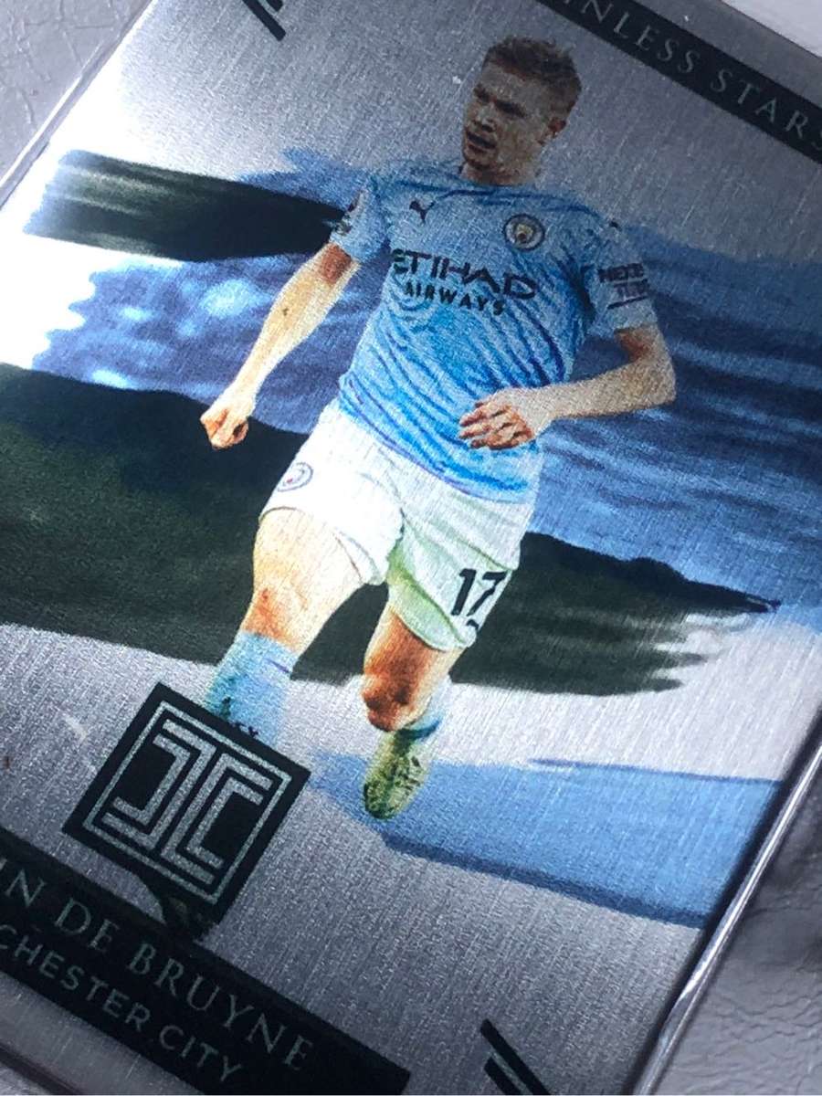 Kevin De Bruyne METAL card NUMBERED 53 of 57 Rare Impeccable soccer trading card