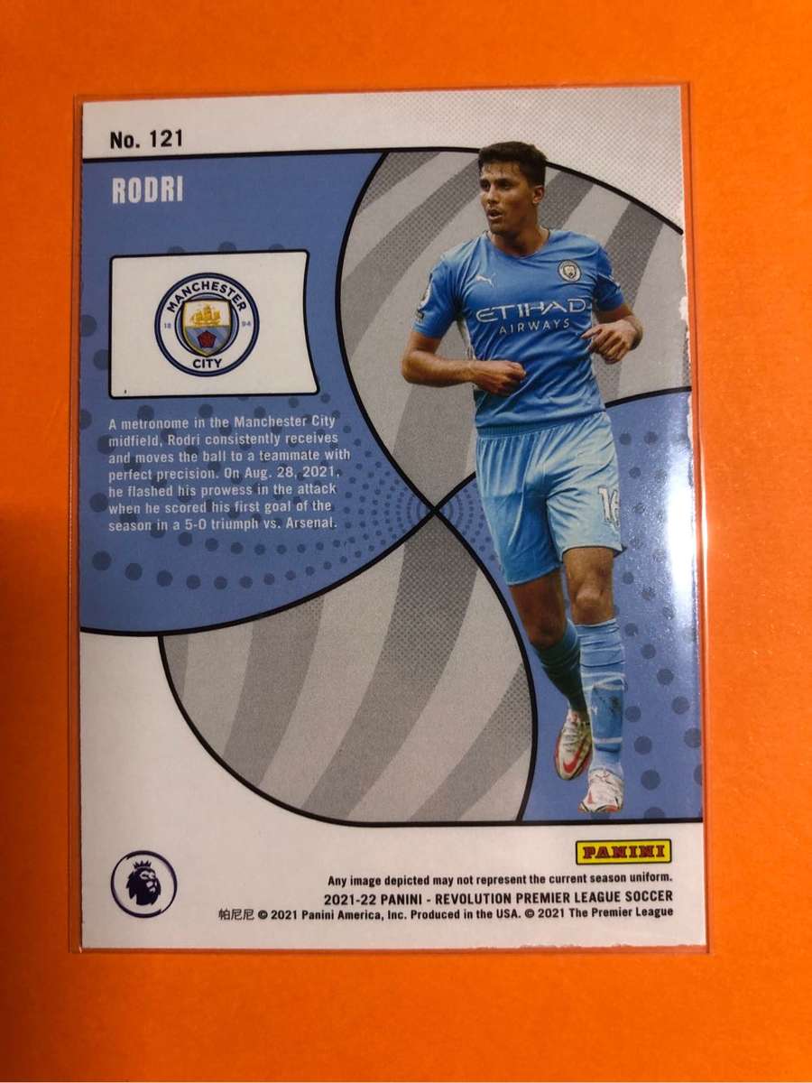 Rodri Panini REVOLUTION 2021 Soccer trading card