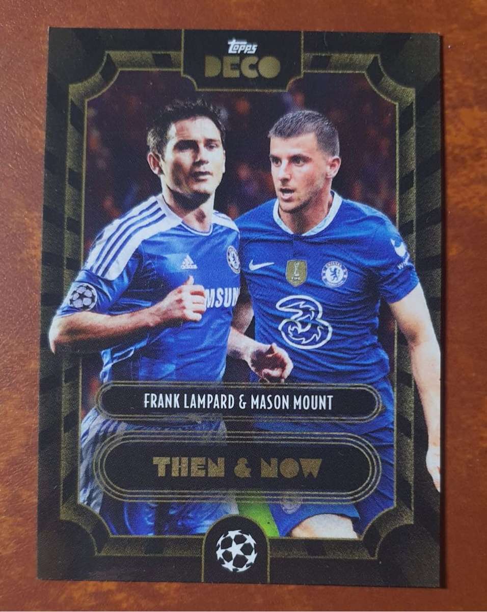 Frank Lampard & Mason DECO Then & Now card