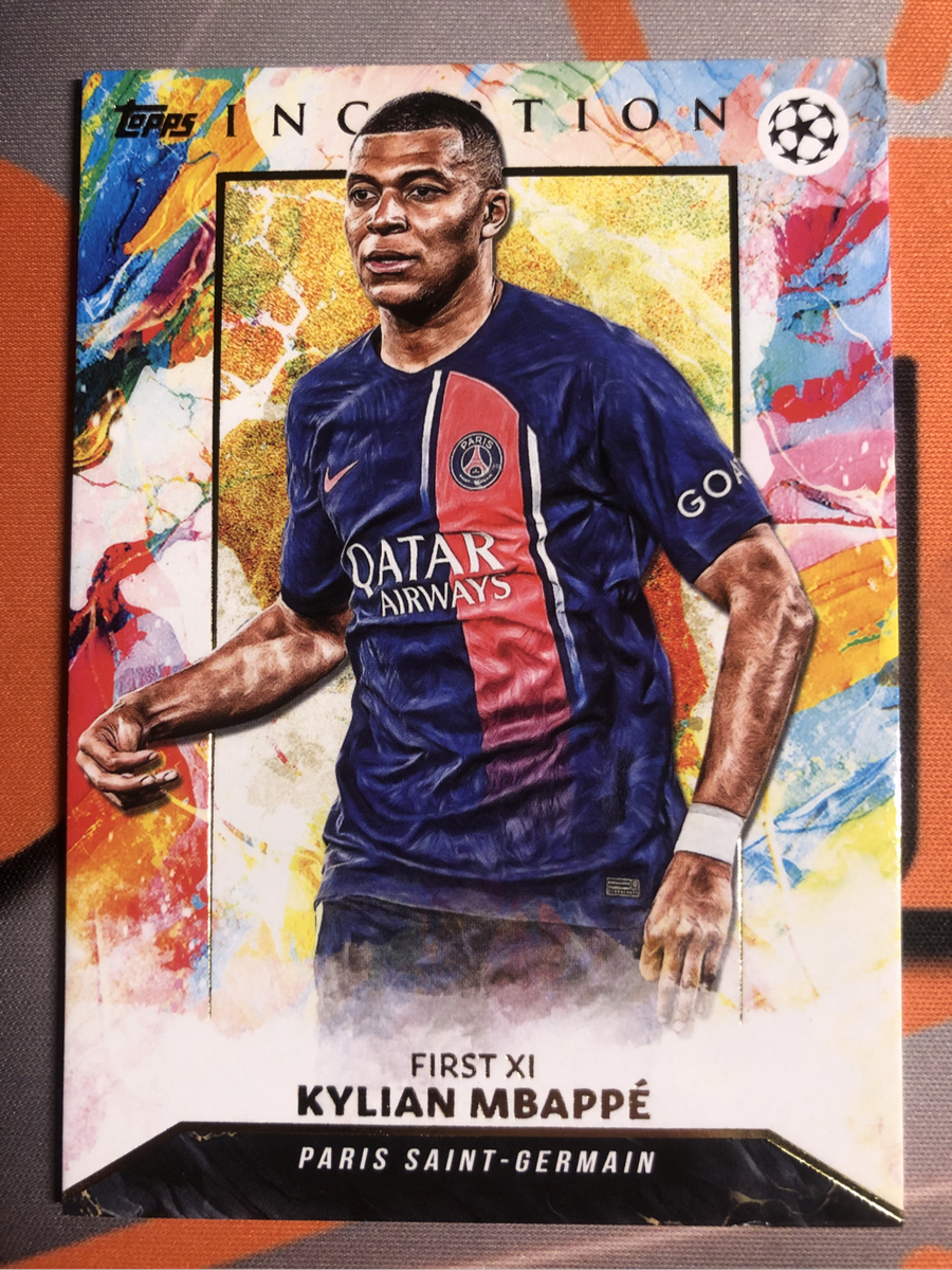 Kylian Mbappe INCEPTION 2024 Rare Soccer trading card