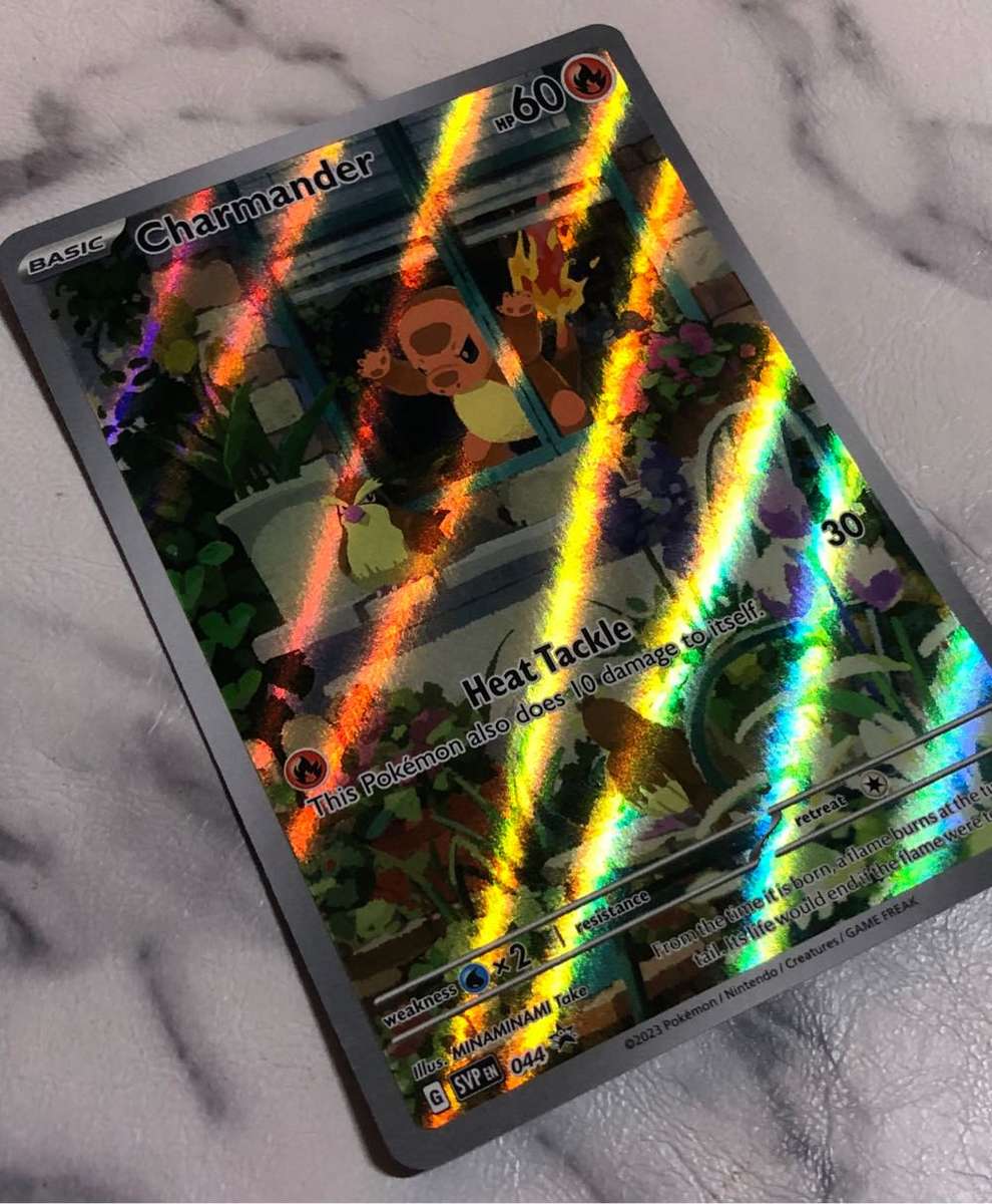 Charmander Illustration RARE PROMO Pokémon trading card