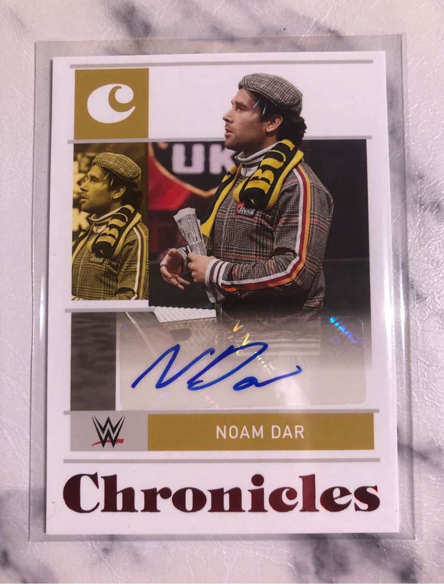 WWE Noam Dar AUTOGRAPH  Chronicles 2022 WWE trading card