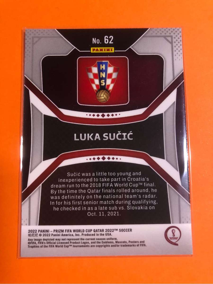 Lula Sucic ROOKIE Prizm World Cup 2022 soccer trading card