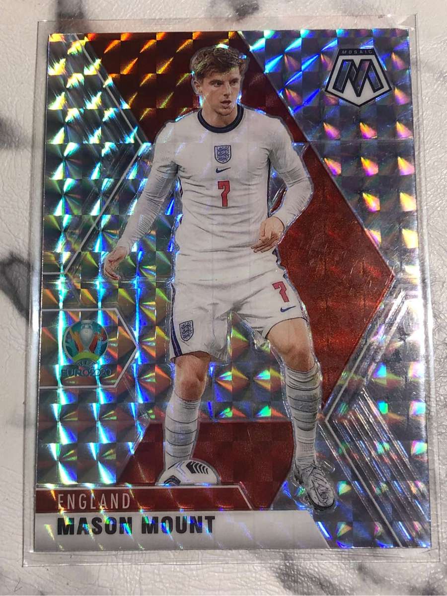 Mason Mount Mirror REFRACTOR 2021 Mosaic Euros Soccer trading card 