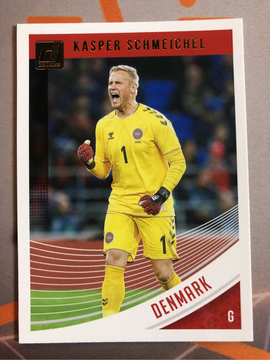 Kasper Schmeichel Rare Donruss 2018 soccer trading card
