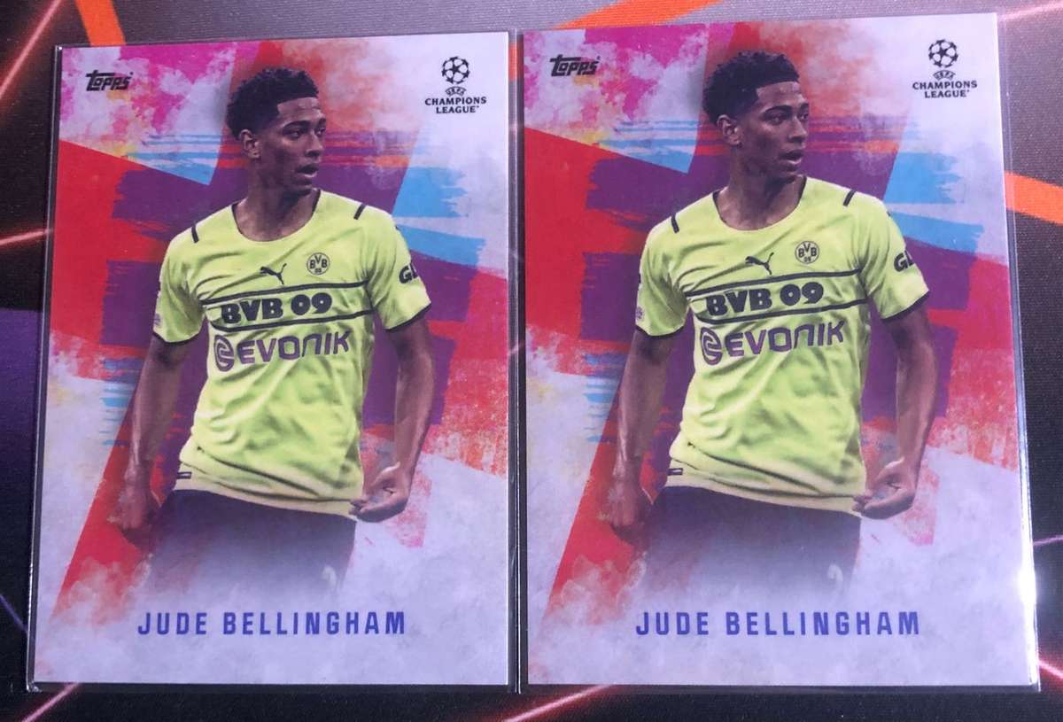 Jude Belingham Topps 2022 Soccer trading card