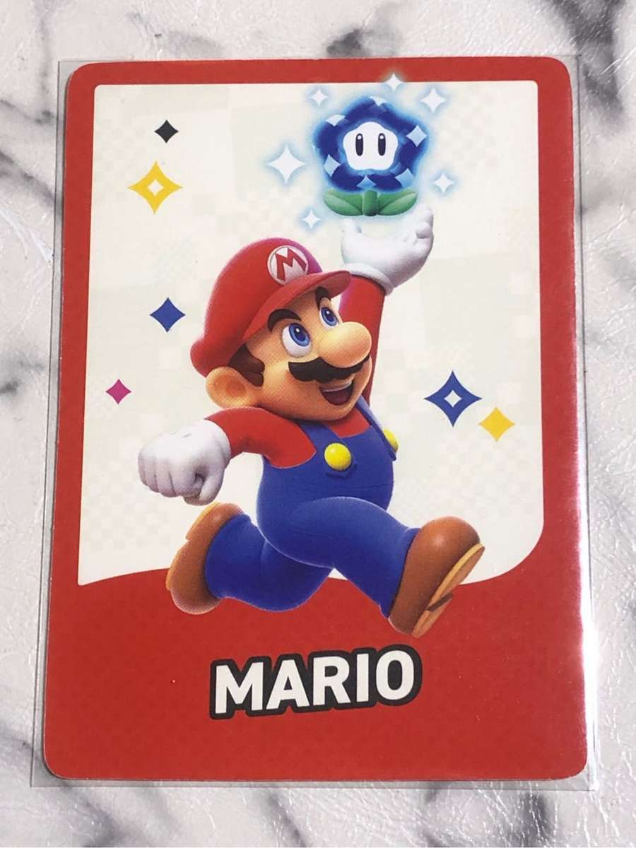 Super Mario EXCLUSIVE Rare WONDER trading card 2023