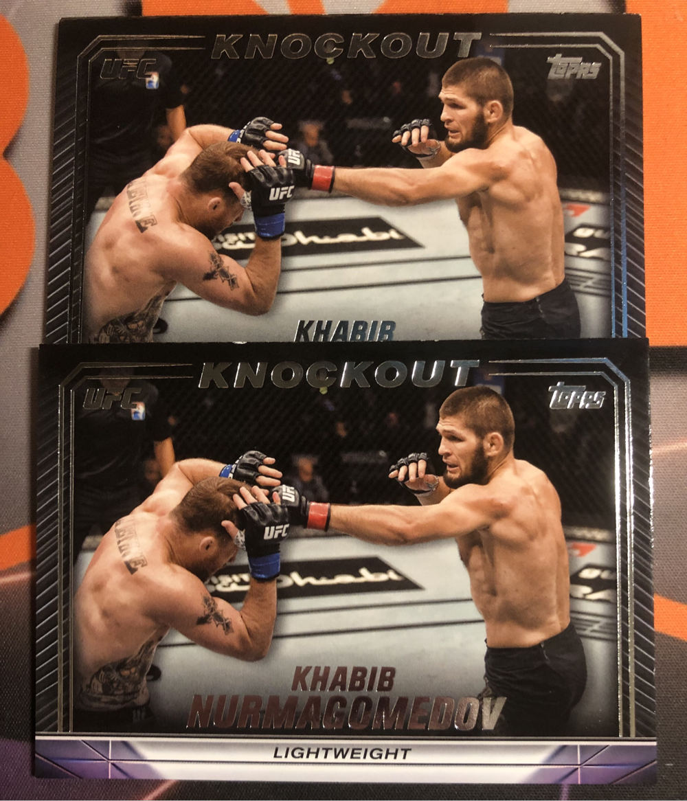 Khabib Nurmagomedov Rare HIGH END Topps KNOCKOUT 2024 UFC trading card