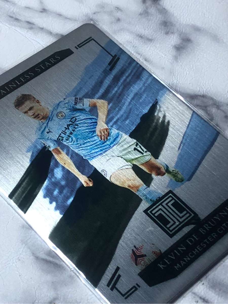 Kevin De Bruyne METAL card NUMBERED 53 of 57 Rare Impeccable soccer trading card