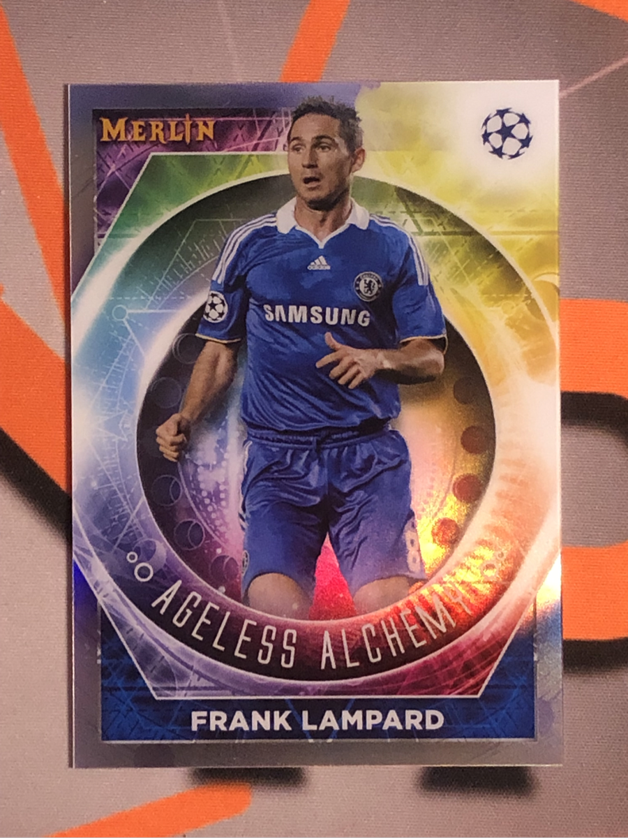 Frank Lampard REFRACTOR Topps Merlin 2023 Soccer trading card