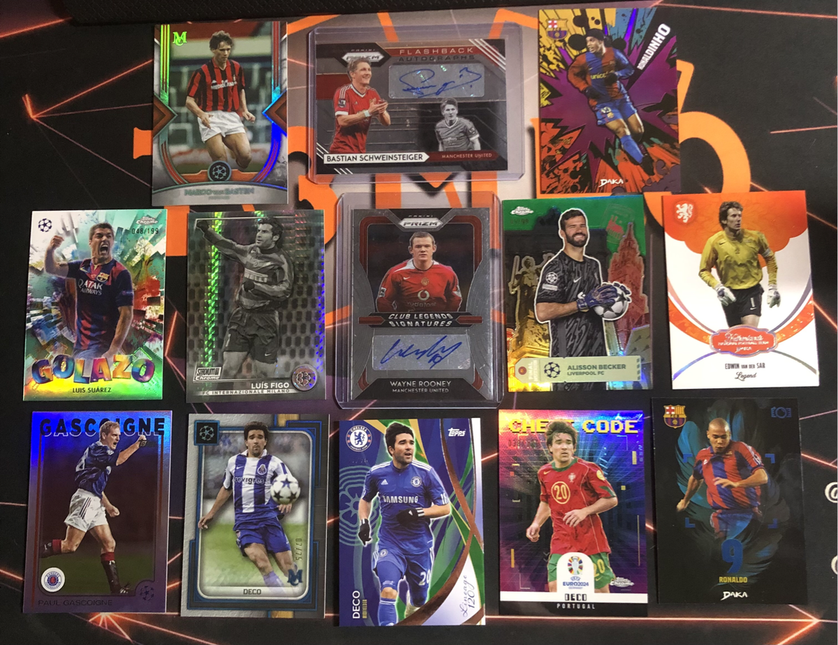 CUSTOM VIP customer 5k Bundle THREE of 13 Rare Soccer trading cards 