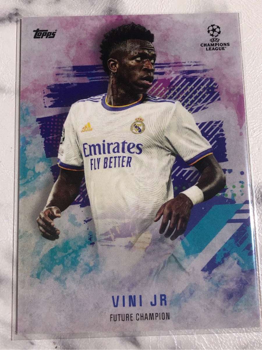 Vini Jnr Topps 2022 Soccer trading card