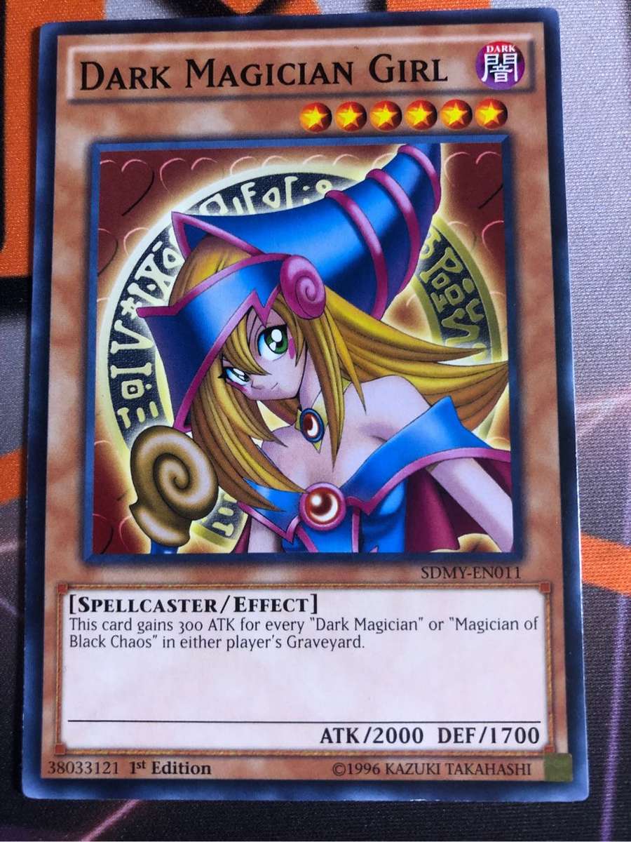 Dark Magician Girl SDMY-EN011 Common YuGiOh trading card