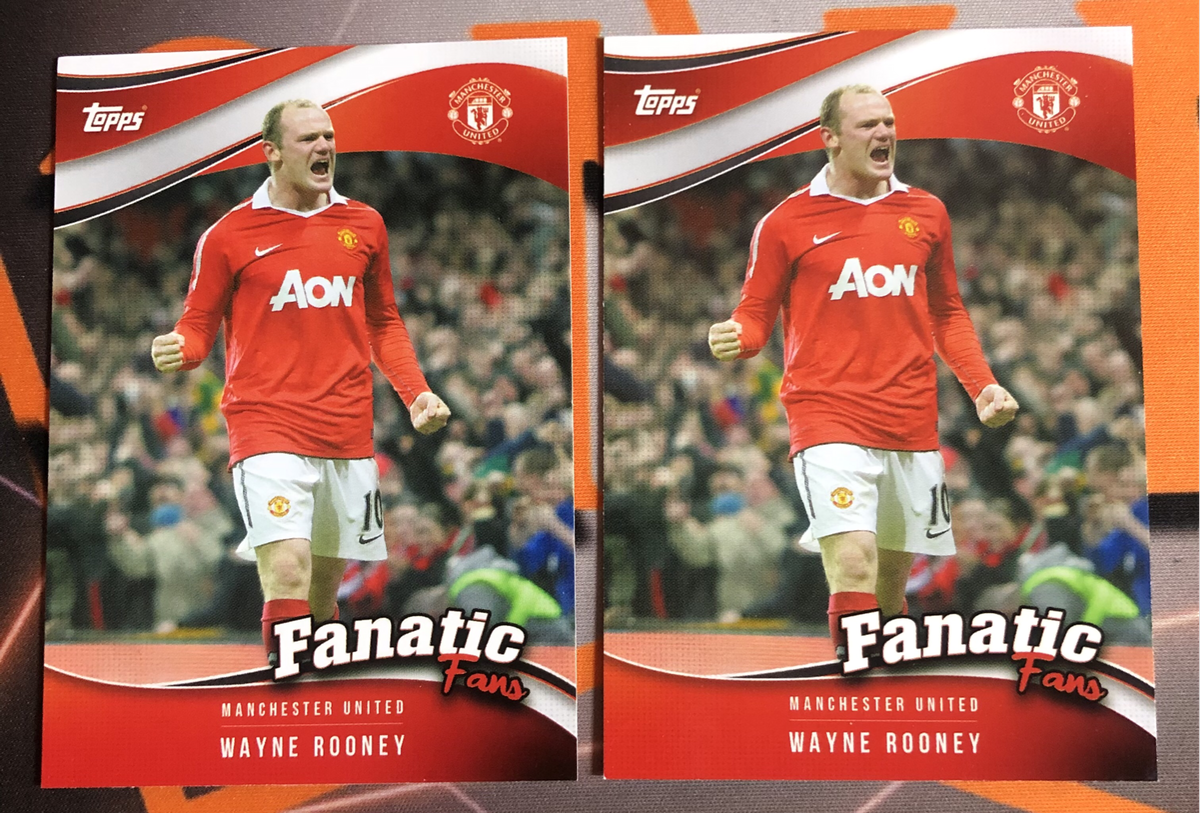 Wayne Rooney NEW Topps 2025 Man United Soccer trading card