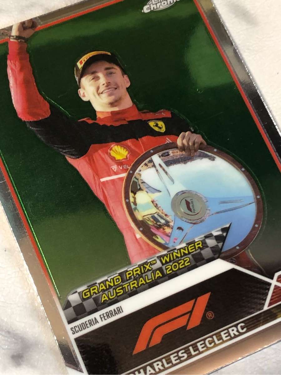 Charles Leclerc F1 Topps Chrome 2023 trading card