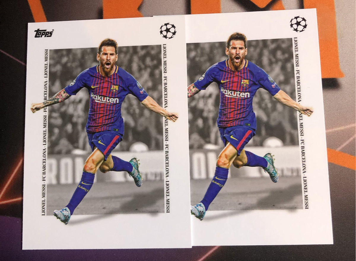 Lionel Messi Topps Soccer trading card