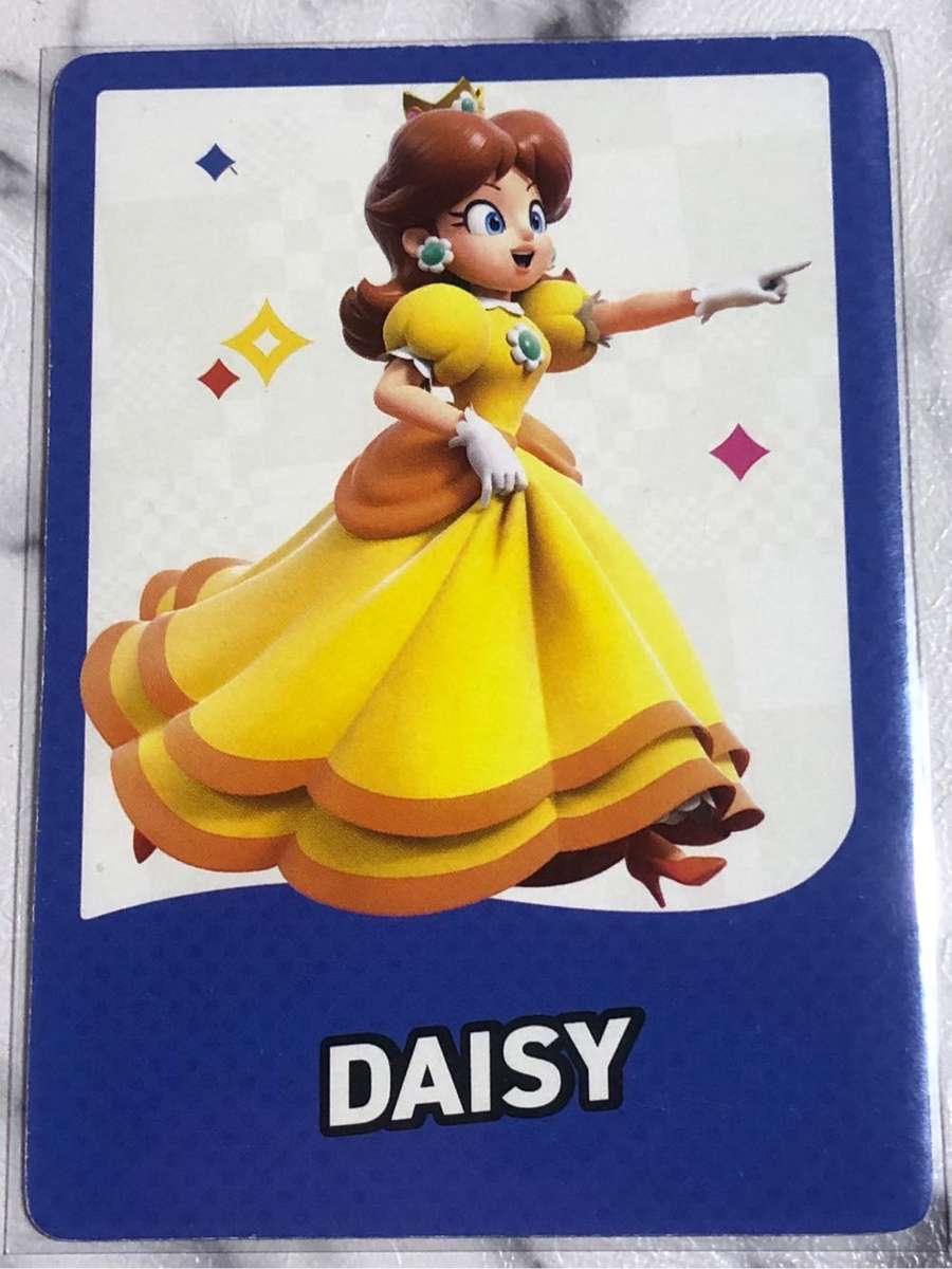 Daisy Super Mario Wonder Very Rare trading card 2023