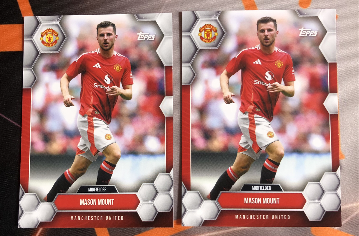 Mason Mount NEW 2025 Man United Soccer trading card