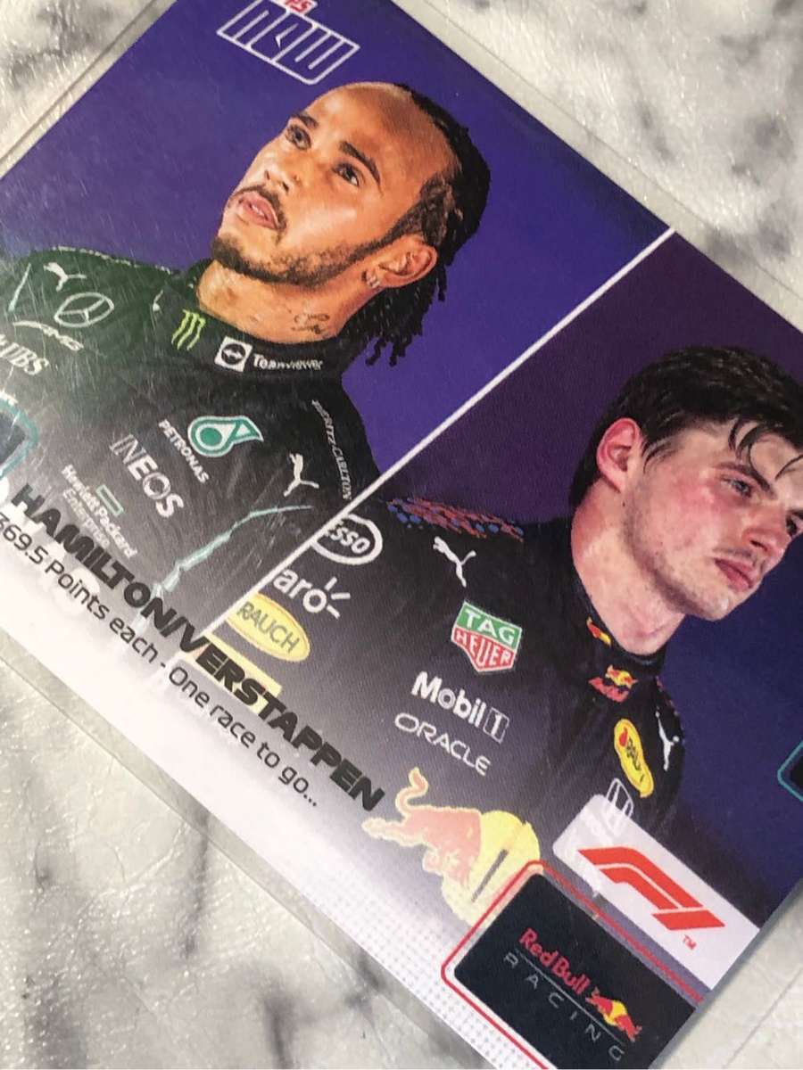 Lewis Hamilton / Verstappen Topps NOW 2021  Formula One Trading card
