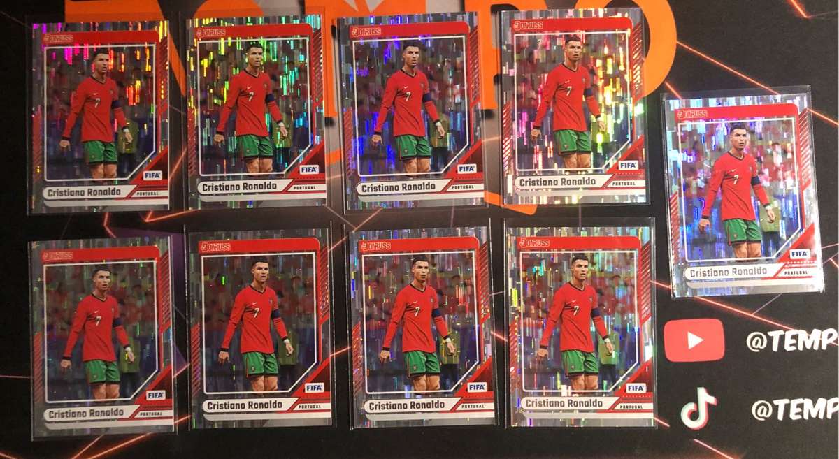 Cristiano Ronaldo CUBIC Parallel Donruss NEW Premium 2024-2025 Soccer trading card