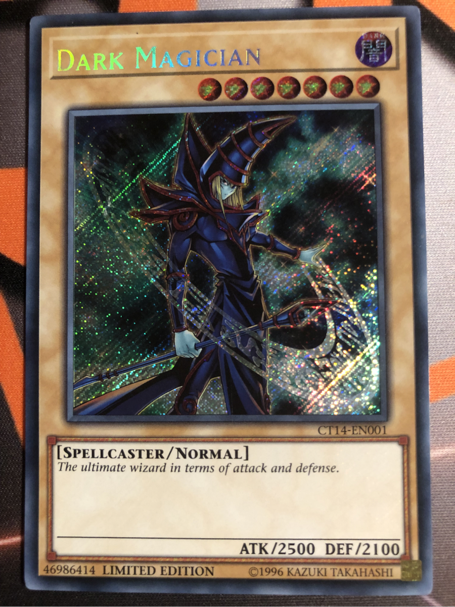 Dark Magician 2017 CT14-EN001 Yugioh trading card