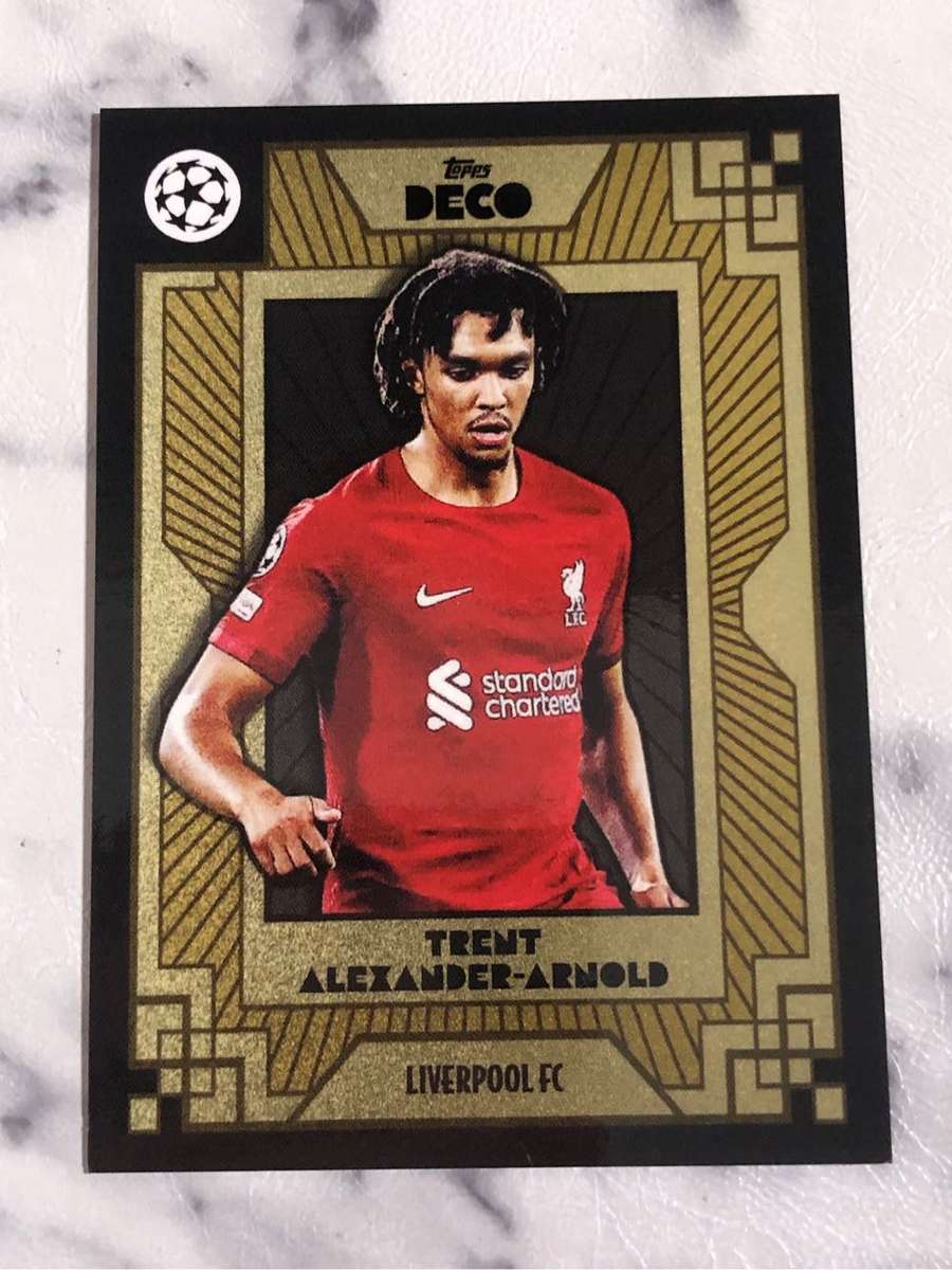 Trent Alexander Arnold Topps Deco 2022 soccer trading card