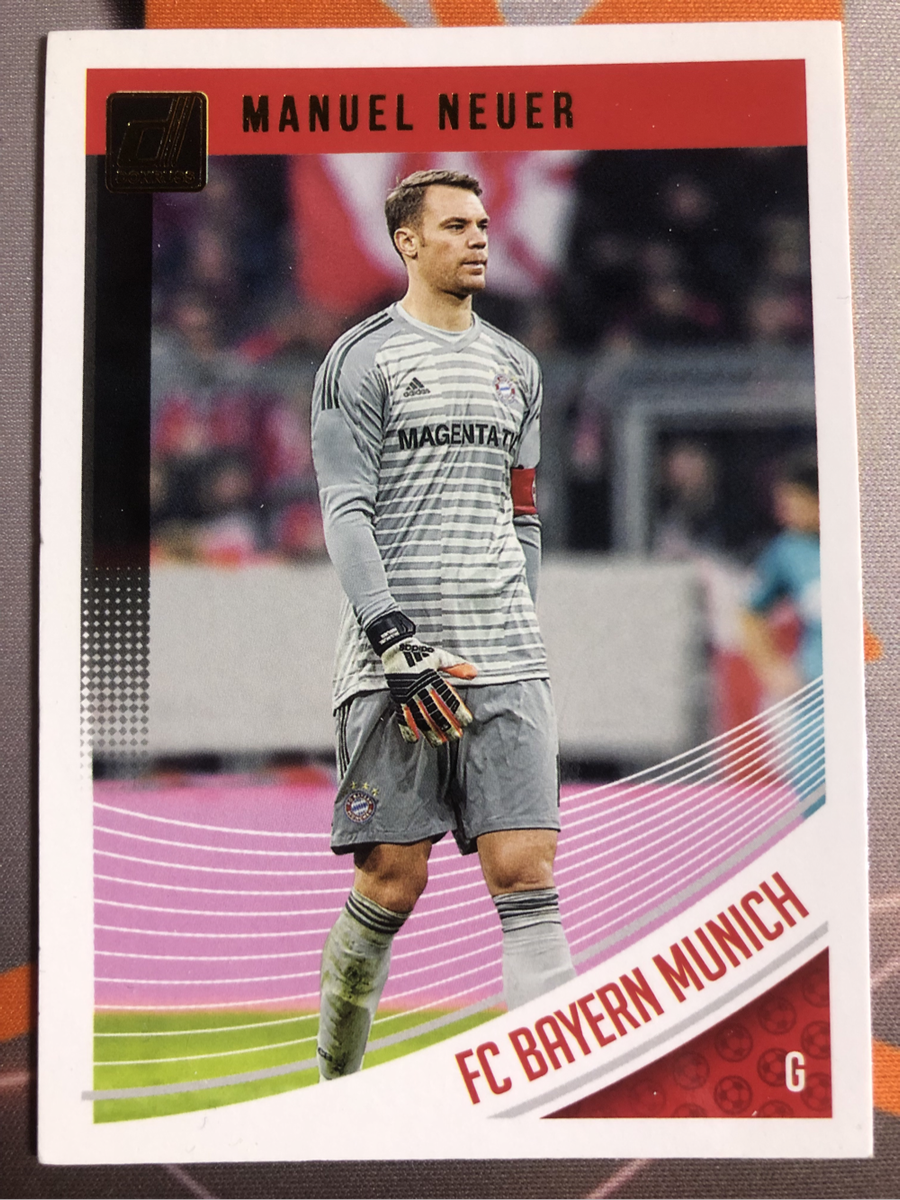 Neuer Very RARE 2018 Donruss soccer trading card