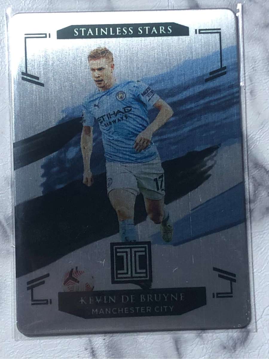 Kevin De Bruyne METAL card NUMBERED 53 of 57 Rare Impeccable soccer trading card