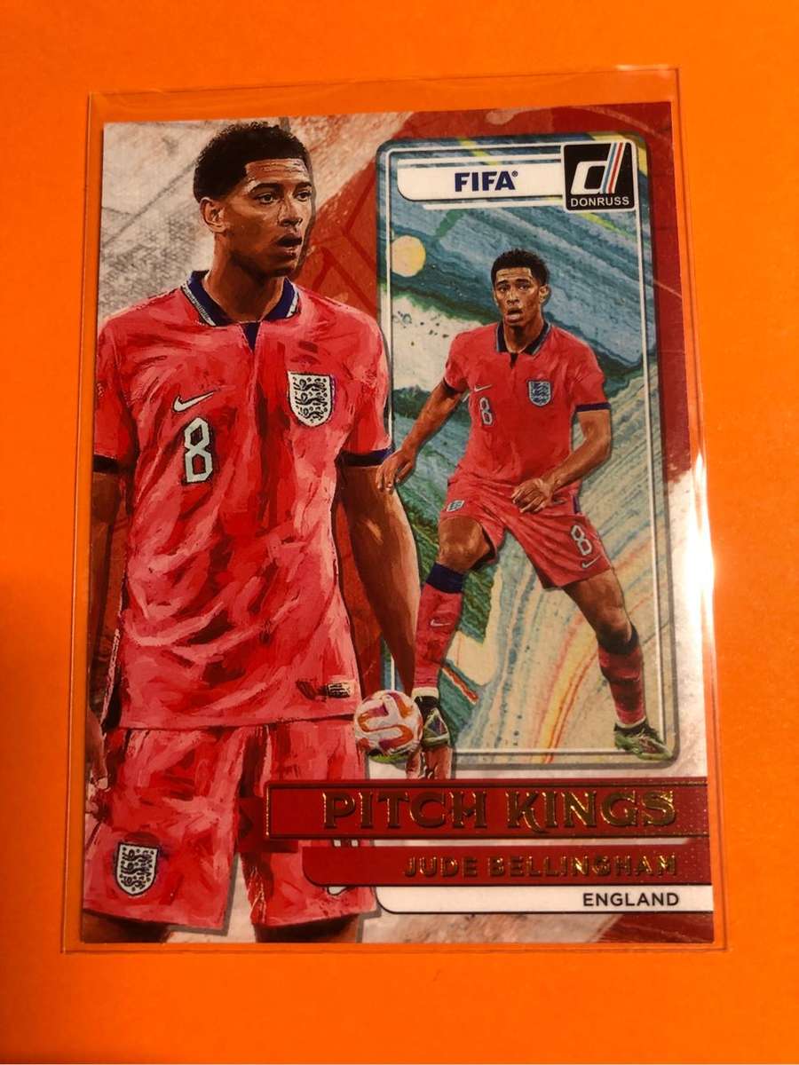 Jude Belingham Pitch Kings Donruss 2022 Soccer trading card