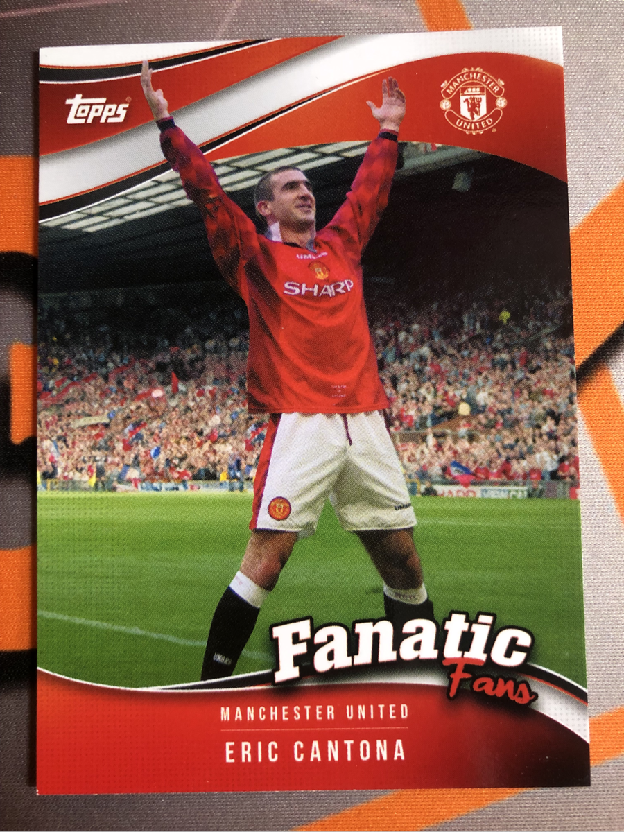 Eric Cantona Fanatic NEW 2025 Man United Soccer trading card
