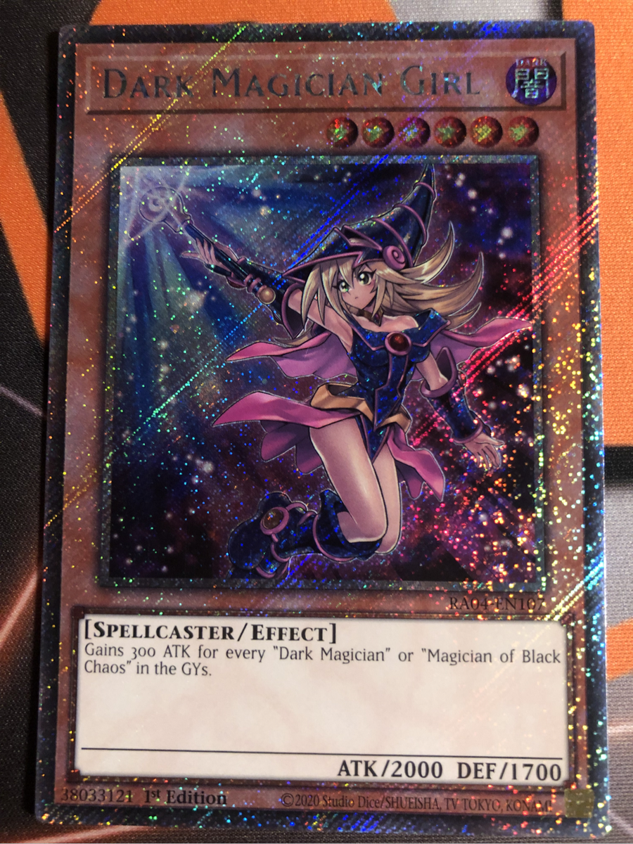 Dark Magician Girl RA04-EN107 Quarter Century Stampede Near Mint Yugioh Trading card