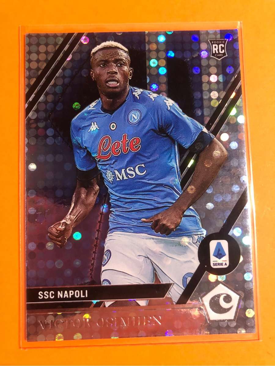 Victor Osimhen ROOKIE Speckle variant Chronicles 2020 Soccer trading card