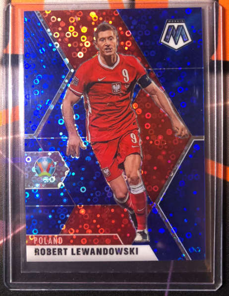 Robert Lewandowski 2020 Euros Mozaic OUT OF 99 (ONLY 99 IN THE WORLD)