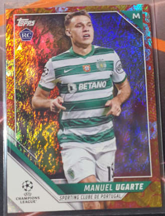 ROOKIE Manuel Ugarte Topps 2021-2022 Jade Edition (LTD) OUT OF 125 *ONLY 125 IN THE WORLD*