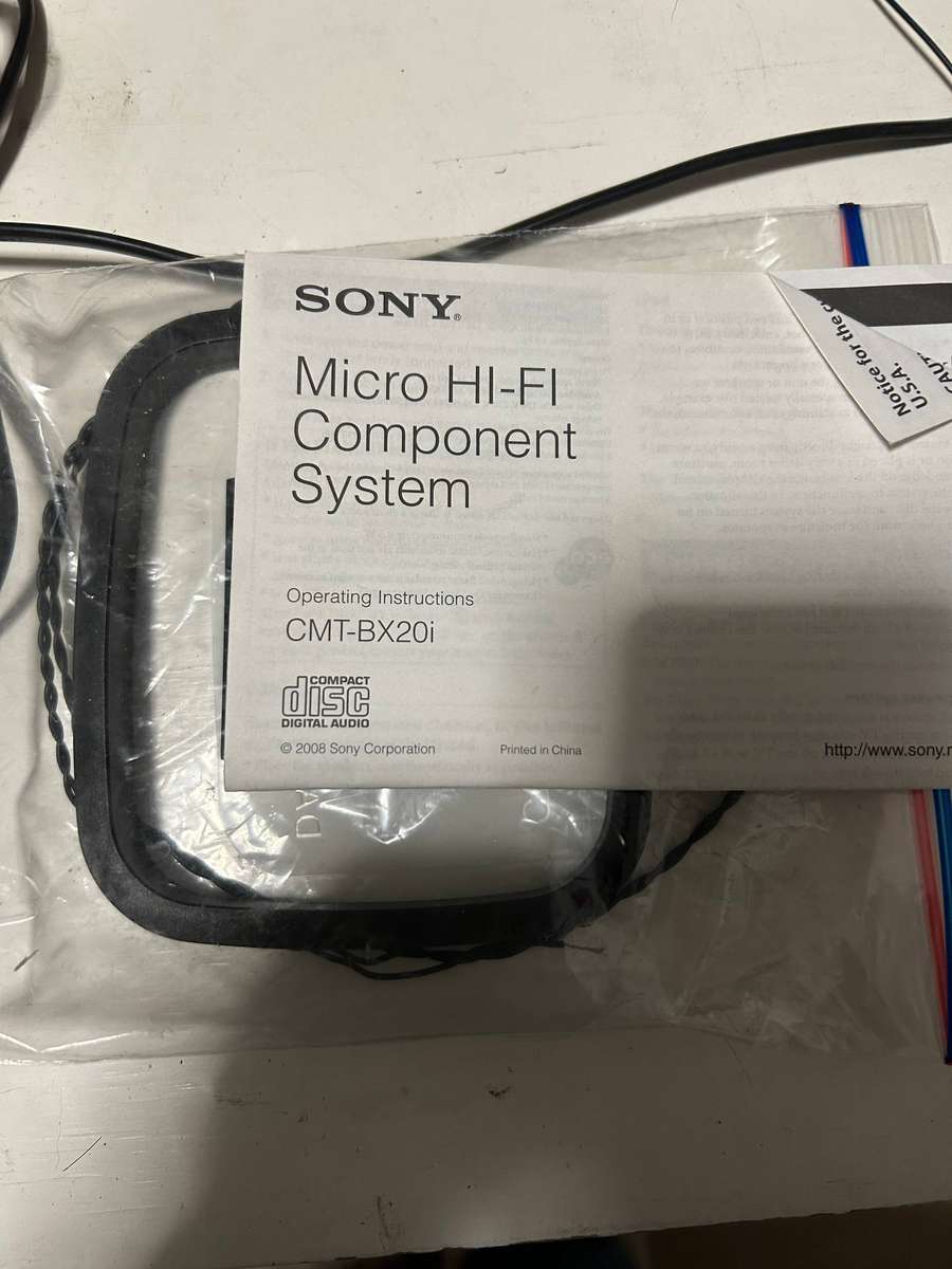 Unleash Your Music Collection with the Sony CMT-BX20i Micro Hi-Fi System