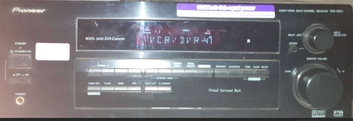 Pioneer VSX-D511 5.1 Channel AV Receiver Home Theatre Amplifier (Model: VSX-D511)