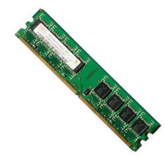 Set of  4x  1GB Memory RAM chips, DDR2  240 pin for Desktop PCs. Various Brands