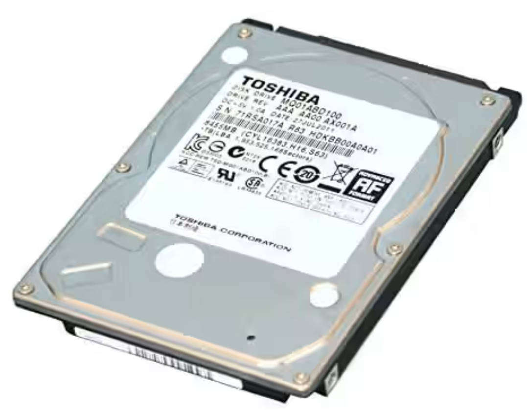Toshiba 1TB 2.5" Laptop Hard Drive