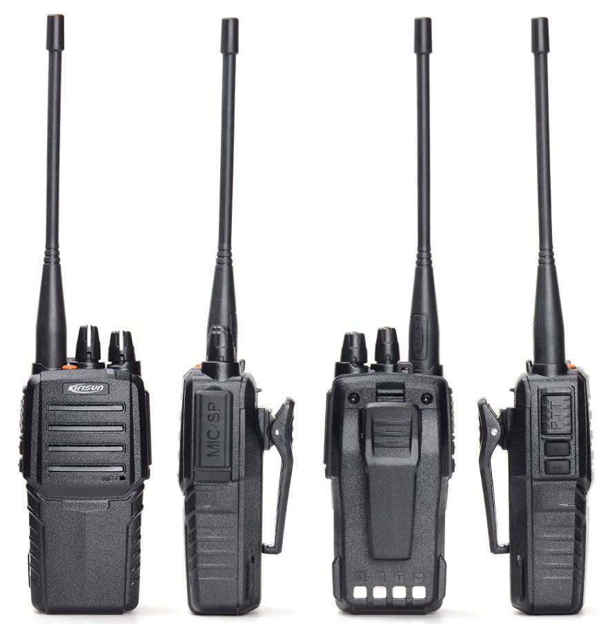 KIRISUN PT3600 UHF Portable Two-Way Radio complete with Charger and Power Supply